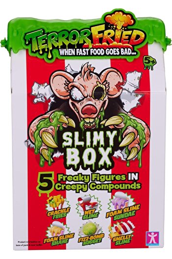 Terror Fried Slimy Box, When Fast Food Goes Bad, Gross collectables with Slime, Boys Aged 4+