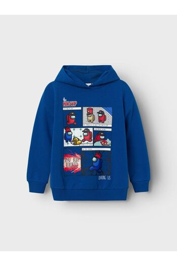 name ıt Name It Hooded Blue Boy Sweatshirt13221796