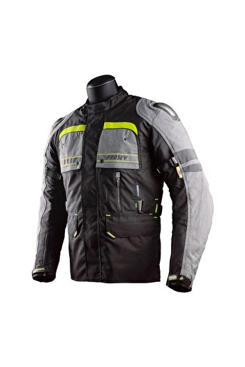Prosev 4 Season Protection Coat Long Fluorescent Yellow