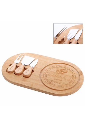 Queen’s Kitchen Cheese Presentation Set 34 X 19.5 X 1.5 cm