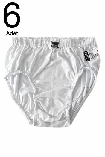 KEYAL Tutku Boys' White 12-Pack Underwear