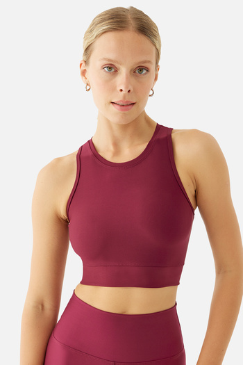 Superstacy Olivia Cherry Sports Bra