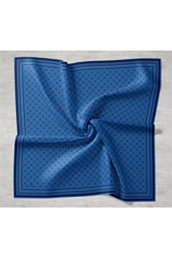 Silk Home Шарф з шовку Indigo Lacivert Twill - 11393-08