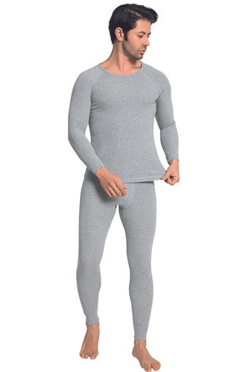 Şahin Long Sleeve Crew Neck Men's Thermal Top Underwear