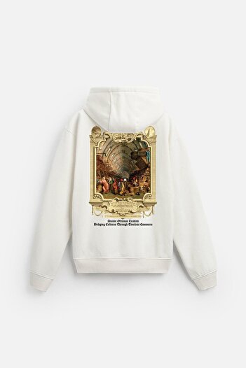 king brich Hooded Ottoman Vintage Printed Unisex Hoodie