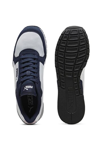 Puma 384640 22 ST Runner V3 Mesh Lacivert-Gri-Kırmızı Kadın Spor