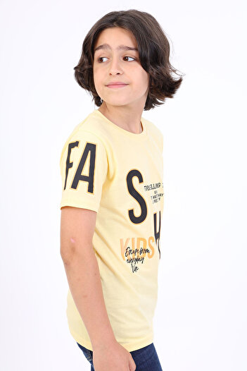 Toontoy Boys' Fashion Printed T-Shirt