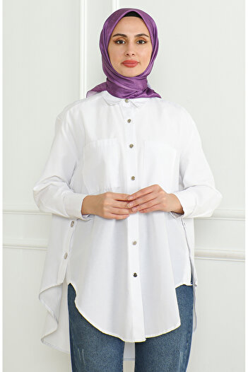 sefamerve Lilac Karaca Crystal Scarf 81053-14