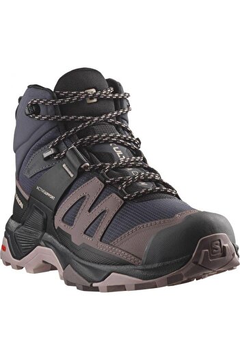 Salomon 476855 X Ultra 4 Mid GTX W Nine Iron/Shark/Cloud Gray Kadın Outdoor Ayakkabı