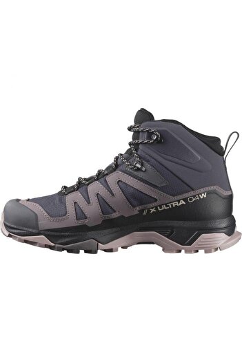 Salomon 476855 X Ultra 4 Mid GTX W Nine Iron/Shark/Cloud Gray Kadın Outdoor Ayakkabı