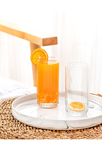 Madame Coco Voyelle 4-Piece Soft Drink Glass Set