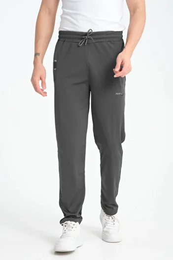 RDR-X Ανδρικό Smoked Casual Cut Flat Leg Diver Παντελόνι με λεπτομέρεια από ύφασμα