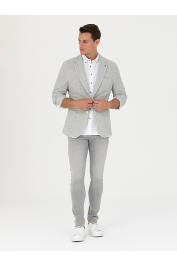 Cacharel Gri Slim Fit Spor Ceket 50264750-VR024