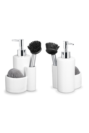 Madame Coco Trayer Brushed Liquid Soap Dispenser
