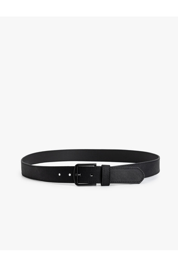 Koton Faux Leather Belt with Buckle