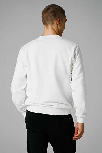Ellesse SWEAT 1EM255 για άνδρες - Crew Neck, Βαμβακερή κανονική εφαρμογή