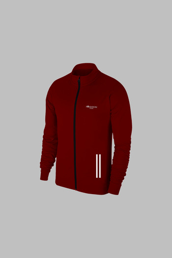 POSEIDON STORM New Series Men's Claret Red Supra Combed Fabric Hooded Comfortable Daily Sports Tracksuit Set S-3Xl
