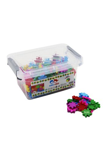 Go İthalat 300 Pcs Cube Disassembled Lego Toy with Storage Box (4881)