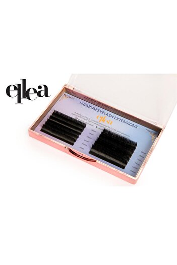 Elea ELLEA ÇEK BIRAK İPEK KİRPİK 0.7 KALINLIK D KIVRIM 8-15 MM BOY ARALIĞI MİX KUTU