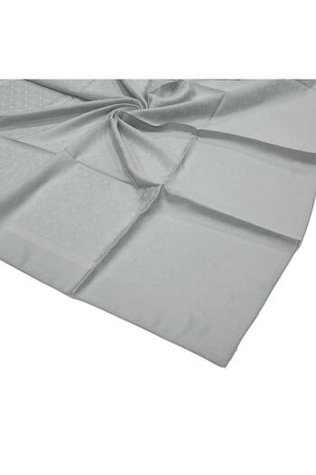 Pierre Cardin Eșarfă din bumbac argintiu deschis - 1030400-971
