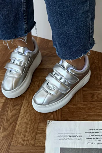 Mupa Shoes Women's Sneakers SILVER