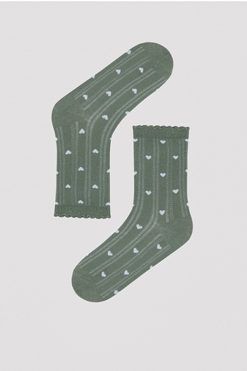 Penti 5-Piece Socks with Flowers and Hearts