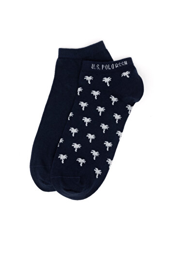 U.S. Polo Assn. Men's Navy Blue Socks 50286322-Vr033