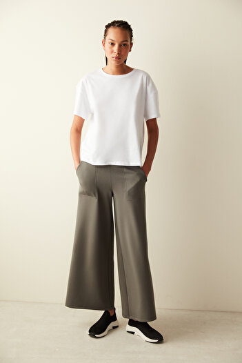 Penti White Crew Neck T-Shirt