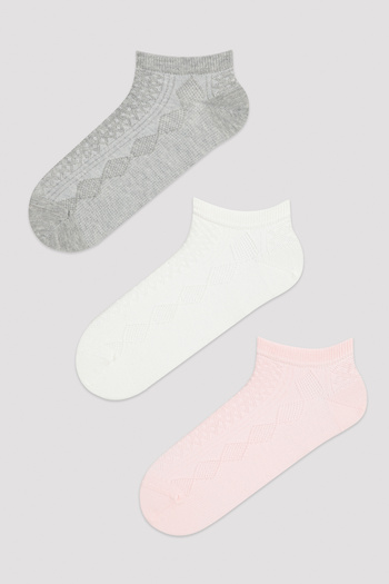 Penti Pink Song 3-Piece Liner Socks