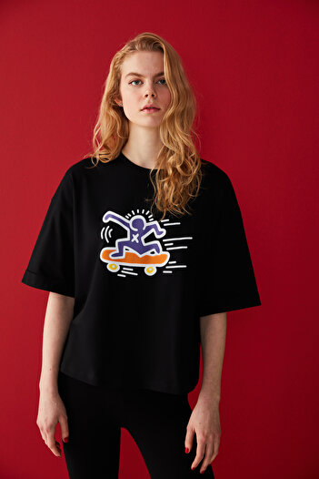 Penti Active T-Shirt -Συλλογή Keith Haring