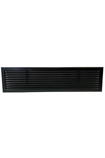 Alternatif ALTERNATİF TİME Lineer Şömine SİYAH Menfezi 60 X 15 Cm