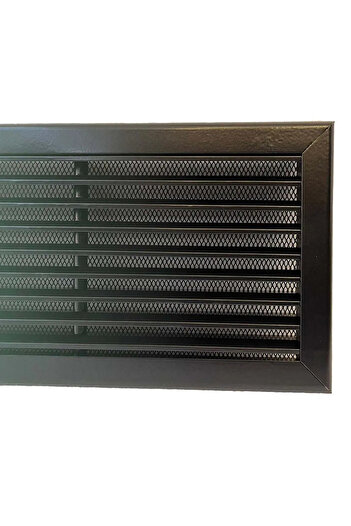 Alternatif ALTERNATİF TİME Lineer Şömine SİYAH Menfezi 60 X 15 Cm