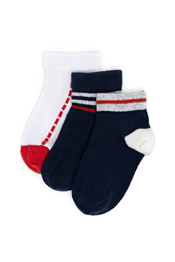 U.S. Polo Assn. Boy's Navy Blue Socks 50286378 -Vr033
