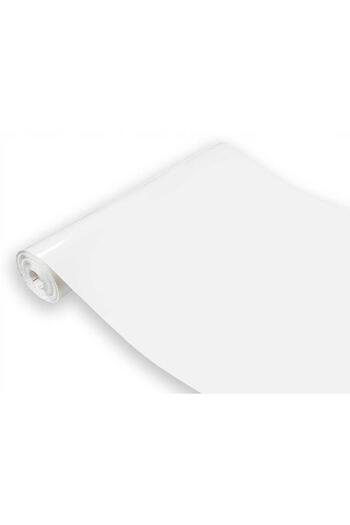 d-c-fix 349-5145 Plain Glossy White Adhesive Foil (90CM X 1MT)
