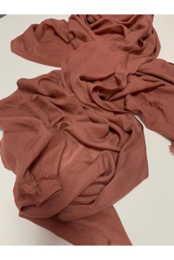 Modakaşmir Neo Cotton Shawl Dried Rose