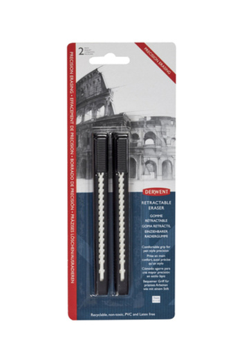 Derwent Retractable Eraser Set - 2