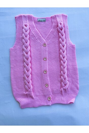 gogo bici Braided Knitwear Girl's Vest