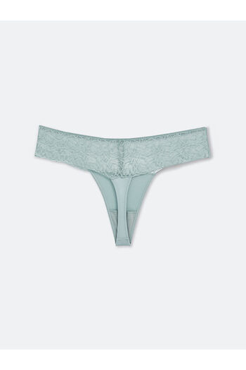 LC Waikiki Lw - Chiloți tangi din satin cu dantelă