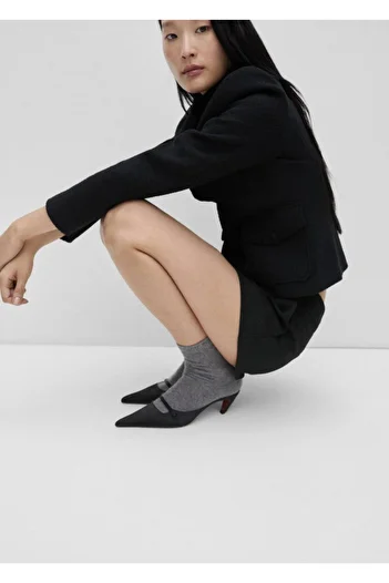 MANGO Woman Cashmere Knitwear Socks