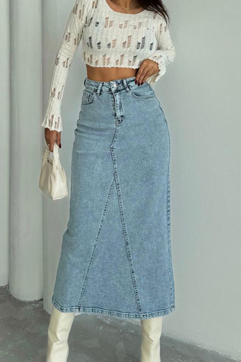 SB MİŞA Fusta de blugi lungi Snowshoe