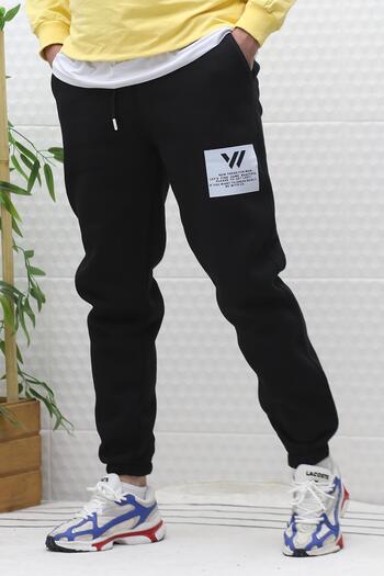 WAFRA Men's Winter 3 Thread Raised Sweatpants Wafra Print