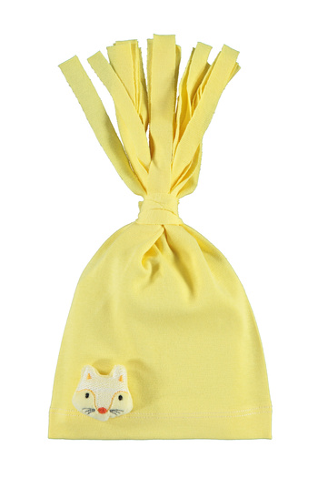 Albimini Minidamla Baby Beanie 0-24 Months Yellow