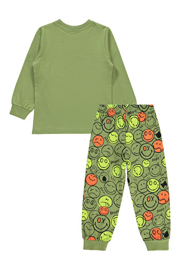 Civil Boys Boy's Pajama Set 2-5 Years Khaki