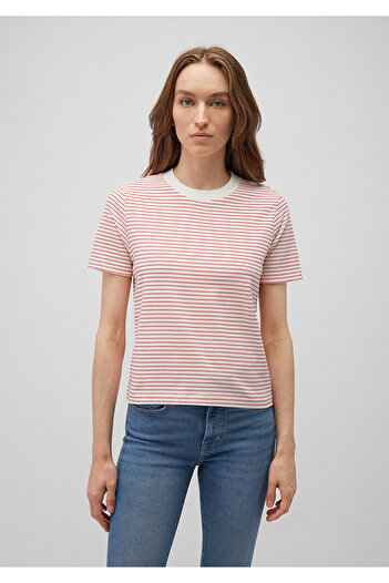 Mavi Red Striped Regular Fit T-Shirt - 1612676 -87966