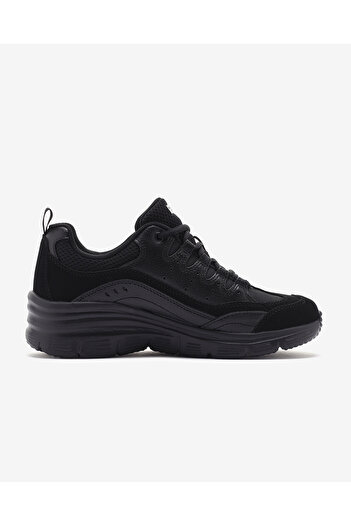 SKECHERS Black Fashion Fit Women's Sports Shoes -896295TK Bbk