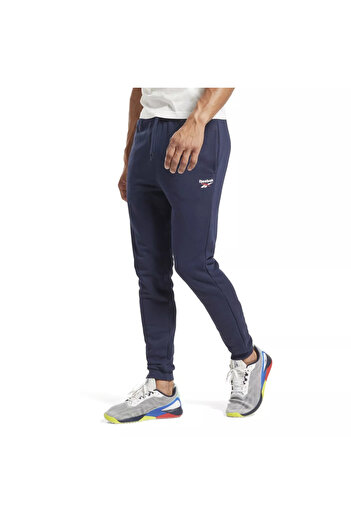 Reebok RI FT Left Leg Jogg Lacivert Erkek Eşofman Altı