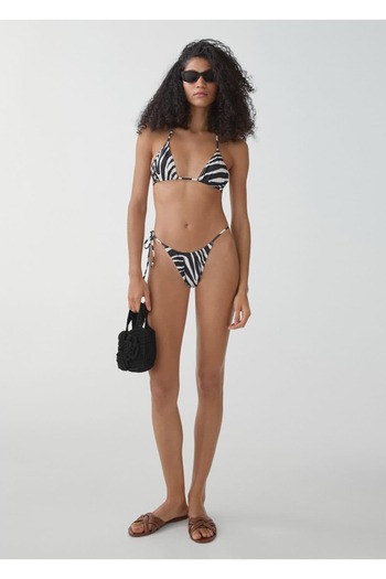 MANGO Woman Leopard bikini bottom