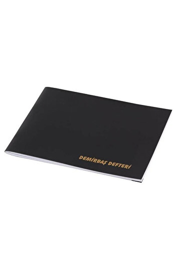 Ethab Ticaret Byrclz Gülpaş Demirbaş Ware Notebook Plastic Cover 40 Sheets Byrnew