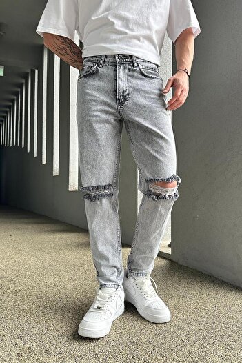 HAFKAGİYİM Κανονικό παντελόνι Snow Washed Textured R1 DL
