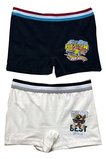 Belifanti Collection Boy's Cotton 3-Piece Gray Athlete 3-Piece Mixed Color Boxer 6-Piece Set